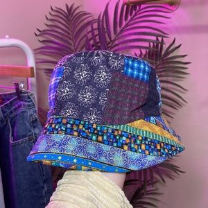 AZTEC PATCHED BUCKET HAT